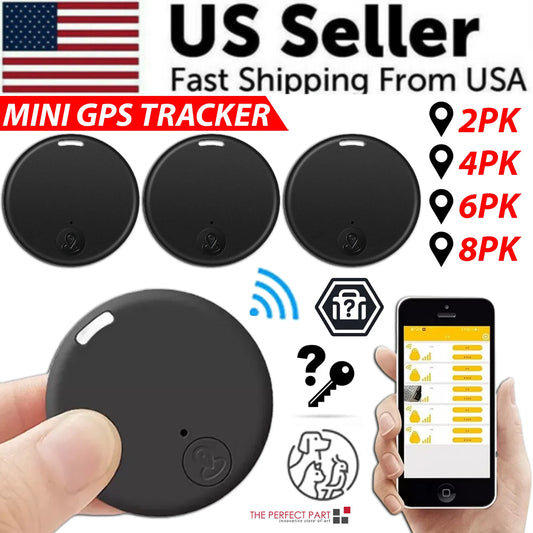 Revolutionize Your Tracking: Bluetooth Mini GPS Key Tags for Kids & Pets - Never Lose Your Essentials Again!